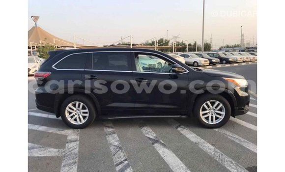 Sayi Imported Toyota Highlander Black Mota in Import - Dubai a Benin Sayi Imported Toyota Highlander Black Mota in Import - Dubai a Benin