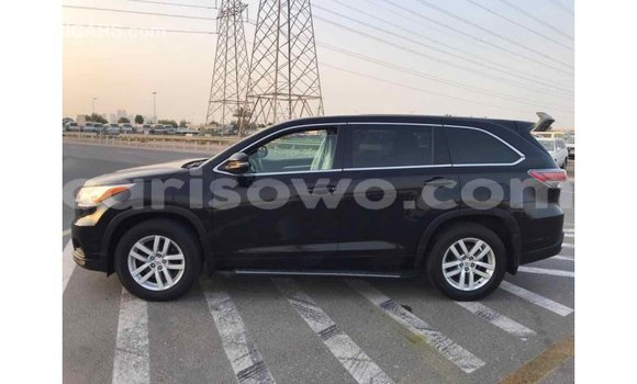 Sayi Imported Toyota Highlander Black Mota in Import - Dubai a Benin Sayi Imported Toyota Highlander Black Mota in Import - Dubai a Benin