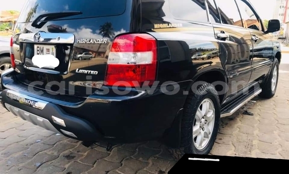 Ra Àlòkù Toyota Highlander Black Ọkọ̀ in Cotonou ni Benin Ra Àlòkù Toyota Highlander Black Ọkọ̀ in Cotonou ni Benin