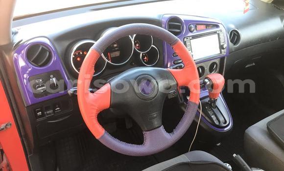 Sayi Na hannu Toyota Matrix Red Mota in Cotonou a Benin Sayi Na hannu Toyota Matrix Red Mota in Cotonou a Benin