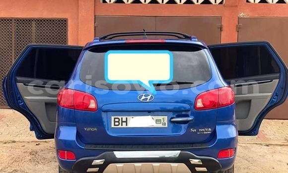 Sayi Na hannu Hyundai Santa Fe Blue Mota in Cotonou a Benin Sayi Na hannu Hyundai Santa Fe Blue Mota in Cotonou a Benin