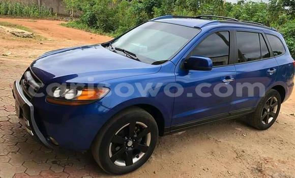 Sayi Na hannu Hyundai Santa Fe Blue Mota in Cotonou a Benin Sayi Na hannu Hyundai Santa Fe Blue Mota in Cotonou a Benin