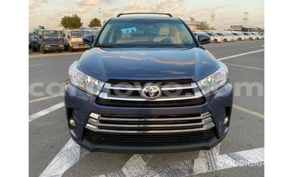 Sayi Imported Toyota Highlander Blue Mota in Import - Dubai a Benin Sayi Imported Toyota Highlander Blue Mota in Import - Dubai a Benin