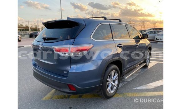 Sayi Imported Toyota Highlander Blue Mota in Import - Dubai a Benin Sayi Imported Toyota Highlander Blue Mota in Import - Dubai a Benin