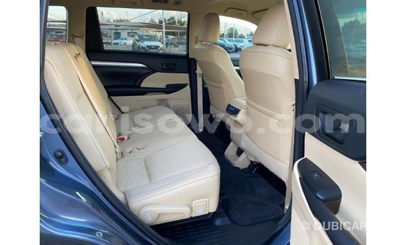 Sayi Imported Toyota Highlander Blue Mota in Import - Dubai a Benin Sayi Imported Toyota Highlander Blue Mota in Import - Dubai a Benin
