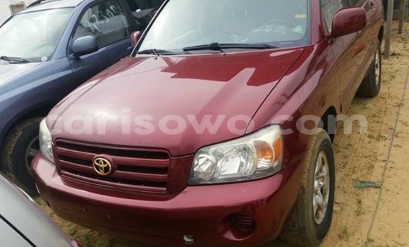 Buy Used Toyota Harrier Red Car in Cotonou in Benign Buy Used Toyota Harrier Red Car in Cotonou in Benign