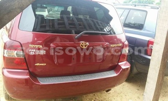 Buy Used Toyota Harrier Red Car in Cotonou in Benign Buy Used Toyota Harrier Red Car in Cotonou in Benign