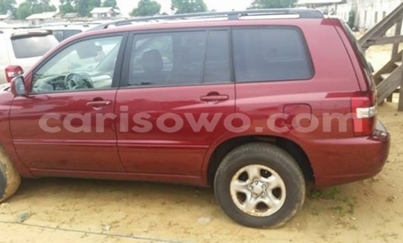 Buy Used Toyota Harrier Red Car in Cotonou in Benign Buy Used Toyota Harrier Red Car in Cotonou in Benign