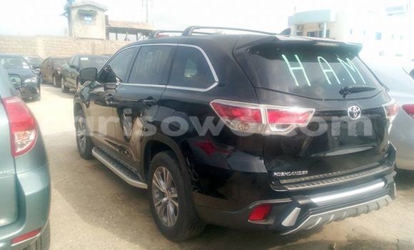 Sayi Na hannu Toyota Highlander Black Mota in Cotonou a Benin Sayi Na hannu Toyota Highlander Black Mota in Cotonou a Benin