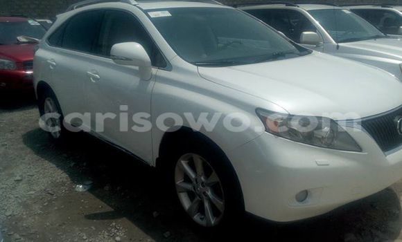 Sayi Na hannu Lexus RX 350 White Mota in Cotonou a Benin Sayi Na hannu Lexus RX 350 White Mota in Cotonou a Benin
