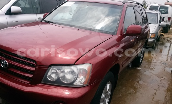 Acheter Occasion Voiture Toyota Highlander Rouge à Cotonou, Benin Acheter Occasion Voiture Toyota Highlander Rouge à Cotonou, Benin