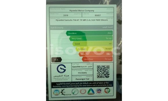 Sayi Imported Hyundai Santa Fe White Mota in Import - Dubai a Benin Sayi Imported Hyundai Santa Fe White Mota in Import - Dubai a Benin