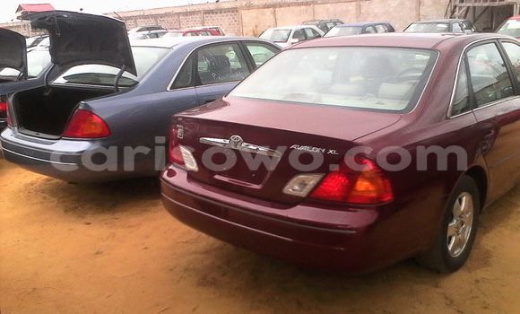 Acheter Occasion Voiture Toyota Avalon Rouge à Cotonou, Benin Acheter Occasion Voiture Toyota Avalon Rouge à Cotonou, Benin