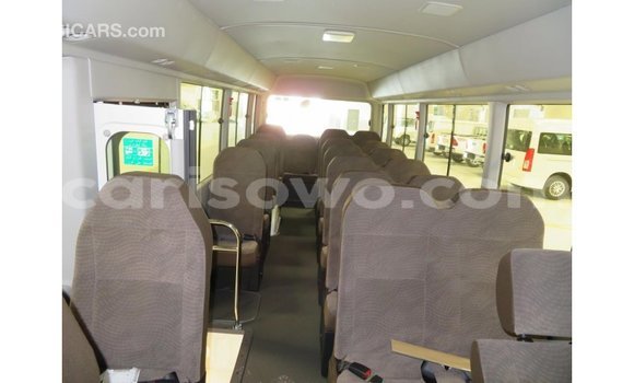 Sayi Imported Toyota Coaster White Babbar mota in Import - Dubai a Benin Sayi Imported Toyota Coaster White Babbar mota in Import - Dubai a Benin