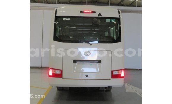 Sayi Imported Toyota Coaster White Babbar mota in Import - Dubai a Benin Sayi Imported Toyota Coaster White Babbar mota in Import - Dubai a Benin