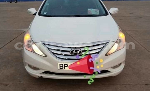 Sayi Na hannu Hyundai Sonata White Mota in Cotonou a Benin Sayi Na hannu Hyundai Sonata White Mota in Cotonou a Benin