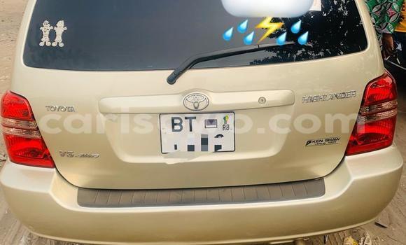 Buy New Toyota Highlander Silver Car in Cotonou in Benign Buy New Toyota Highlander Silver Car in Cotonou in Benign