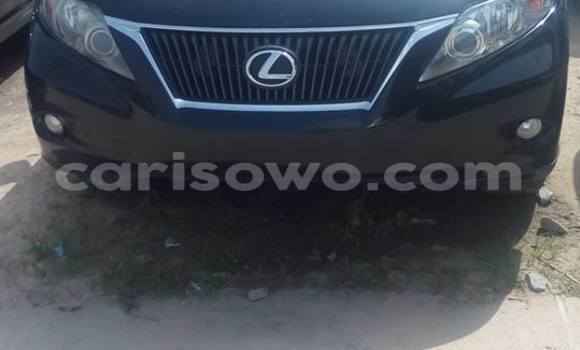 Sayi Na hannu Lexus RX 350 Black Mota in Cotonou a Benin Sayi Na hannu Lexus RX 350 Black Mota in Cotonou a Benin