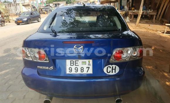 Sayi Na hannu Mazda 6 Blue Mota in Cotonou a Benin Sayi Na hannu Mazda 6 Blue Mota in Cotonou a Benin