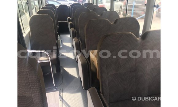 Sayi Imported Toyota Coaster White Babbar mota in Import - Dubai a Benin Sayi Imported Toyota Coaster White Babbar mota in Import - Dubai a Benin