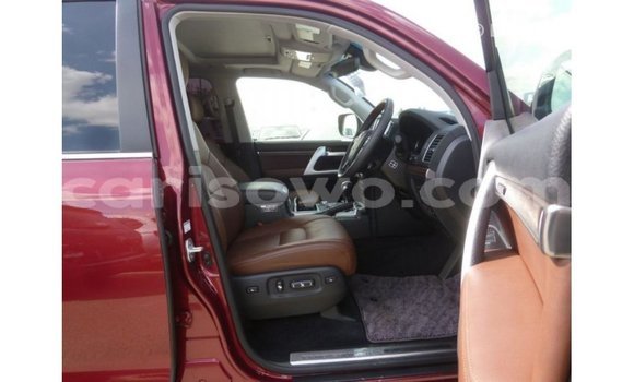 Sayi Imported Toyota Land Cruiser Red Mota in Import - Dubai a Benin Sayi Imported Toyota Land Cruiser Red Mota in Import - Dubai a Benin