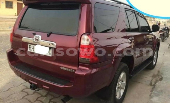 Acheter Occasion Voiture Toyota 4Runner Rouge à Cotonou, Benin Acheter Occasion Voiture Toyota 4Runner Rouge à Cotonou, Benin