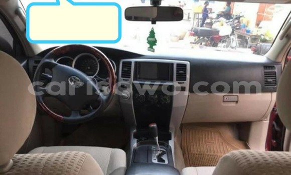 Acheter Occasion Voiture Toyota 4Runner Rouge à Cotonou, Benin Acheter Occasion Voiture Toyota 4Runner Rouge à Cotonou, Benin
