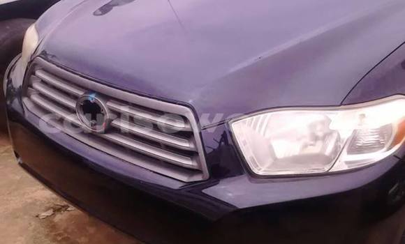 Acheter Occasion Voiture Toyota Highlander Noir à Cotonou, Benin Acheter Occasion Voiture Toyota Highlander Noir à Cotonou, Benin