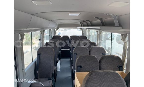 Sayi Imported Toyota Coaster White Babbar mota in Import - Dubai a Benin Sayi Imported Toyota Coaster White Babbar mota in Import - Dubai a Benin
