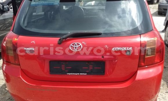 Acheter Occasion Voiture Toyota Corolla Rouge à Cotonou, Benin Acheter Occasion Voiture Toyota Corolla Rouge à Cotonou, Benin