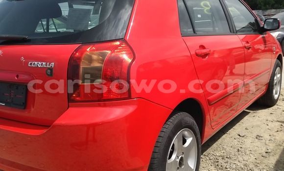 Acheter Occasion Voiture Toyota Corolla Rouge à Cotonou, Benin Acheter Occasion Voiture Toyota Corolla Rouge à Cotonou, Benin