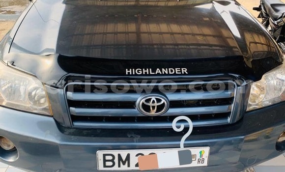 Buy Used Toyota Highlander Blue Car in Cotonou in Benign Buy Used Toyota Highlander Blue Car in Cotonou in Benign