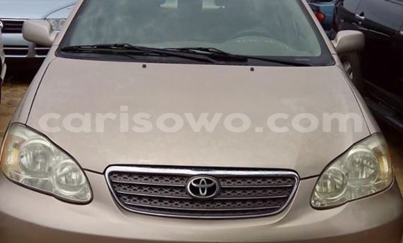Sayi Na hannu Toyota Corolla Brown Mota in Cotonou a Benin Sayi Na hannu Toyota Corolla Brown Mota in Cotonou a Benin