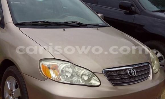 Sayi Na hannu Toyota Corolla Brown Mota in Cotonou a Benin Sayi Na hannu Toyota Corolla Brown Mota in Cotonou a Benin