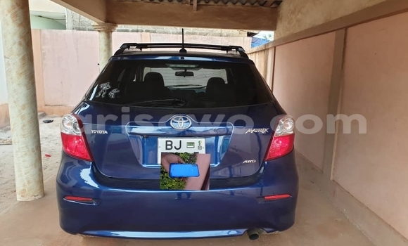 Buy Used Toyota Matrix Blue Car in Cotonou in Benign Buy Used Toyota Matrix Blue Car in Cotonou in Benign