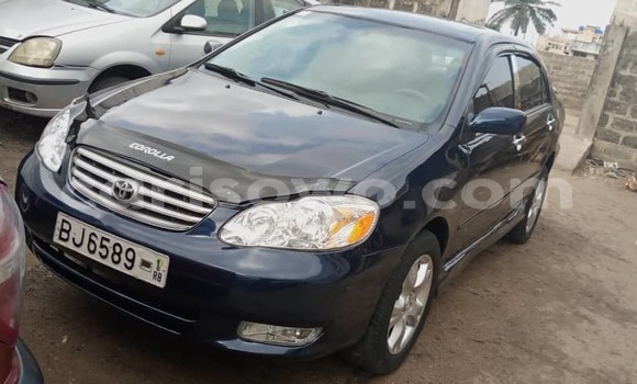 Sayi Na hannu Toyota Corolla Blue Mota in Cotonou a Benin Sayi Na hannu Toyota Corolla Blue Mota in Cotonou a Benin