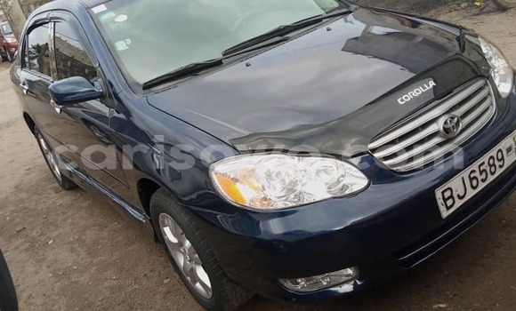 Sayi Na hannu Toyota Corolla Blue Mota in Cotonou a Benin Sayi Na hannu Toyota Corolla Blue Mota in Cotonou a Benin