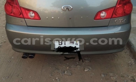 Ra Tuntun Infiniti G Silver Ọkọ̀ in Cotonou ni Benin Ra Tuntun Infiniti G Silver Ọkọ̀ in Cotonou ni Benin