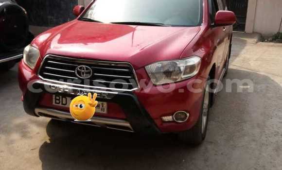 Ra Àlòkù Toyota Highlander Red Ọkọ̀ in Cotonou ni Benin Ra Àlòkù Toyota Highlander Red Ọkọ̀ in Cotonou ni Benin