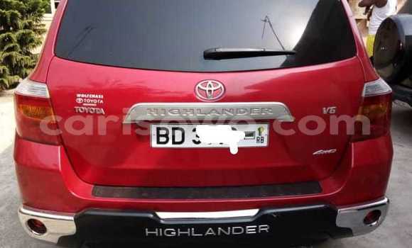 Ra Àlòkù Toyota Highlander Red Ọkọ̀ in Cotonou ni Benin Ra Àlòkù Toyota Highlander Red Ọkọ̀ in Cotonou ni Benin
