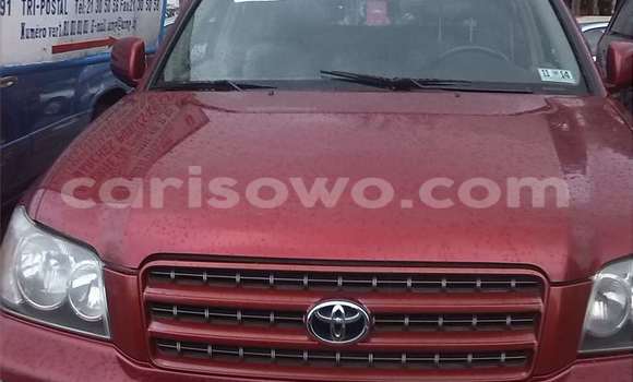Sayi Na hannu Toyota Highlander Red Mota in Cotonou a Benin