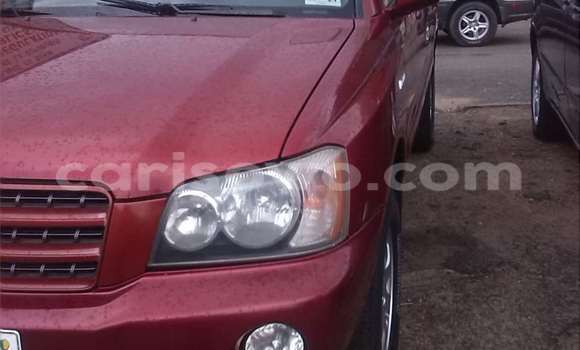 Buy Used Toyota Highlander Red Car in Cotonou in Benign Buy Used Toyota Highlander Red Car in Cotonou in Benign