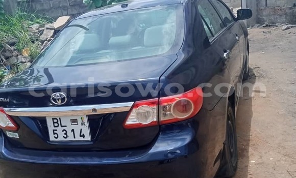 Buy Used Toyota Corolla Blue Car in Cotonou in Benign Buy Used Toyota Corolla Blue Car in Cotonou in Benign