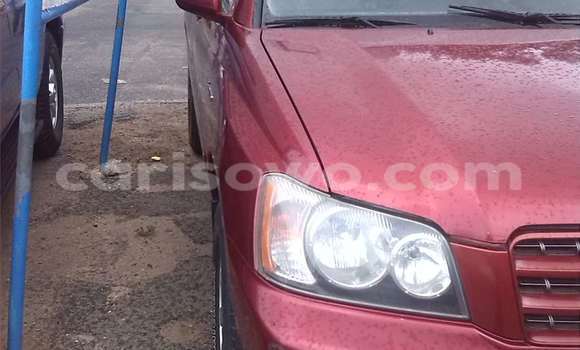 Buy Used Toyota Highlander Red Car in Cotonou in Benign Buy Used Toyota Highlander Red Car in Cotonou in Benign