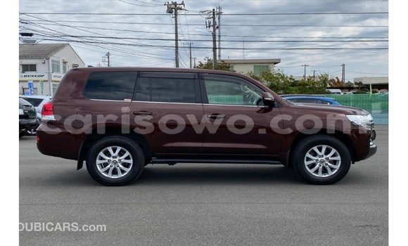 Sayi Imported Toyota Land Cruiser Red Mota in Import - Dubai a Benin Sayi Imported Toyota Land Cruiser Red Mota in Import - Dubai a Benin