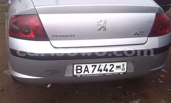 Ra Àlòkù Peugeot 407 Silver Ọkọ̀ in Cotonou ni Benin Ra Àlòkù Peugeot 407 Silver Ọkọ̀ in Cotonou ni Benin