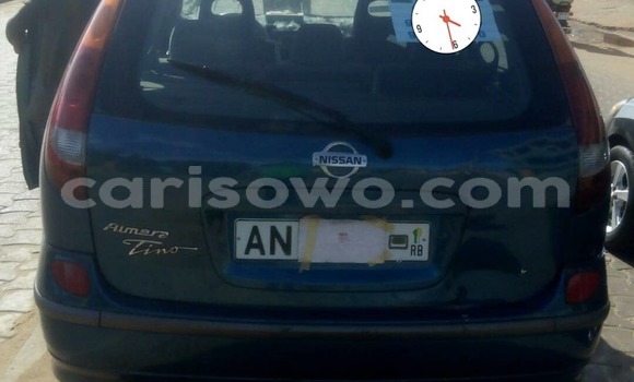 Buy Used Nissan Almera Tino Blue Car in Cotonou in Benign Buy Used Nissan Almera Tino Blue Car in Cotonou in Benign