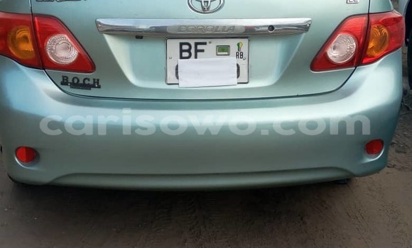 Acheter Occasion Voiture Toyota Corolla Vert à Cotonou, Benin