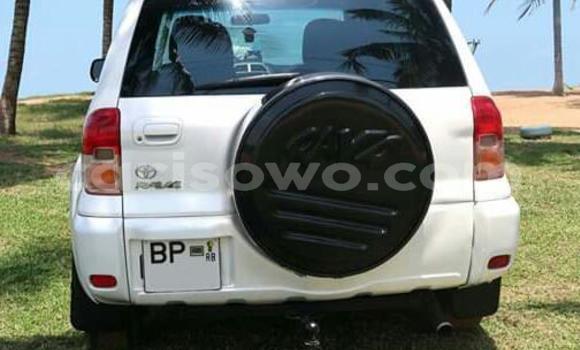 Sayi Na hannu Toyota RAV4 White Mota in Cotonou a Benin