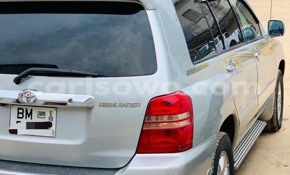 Buy Used Toyota Highlander Silver Car in Cotonou in Benign Buy Used Toyota Highlander Silver Car in Cotonou in Benign